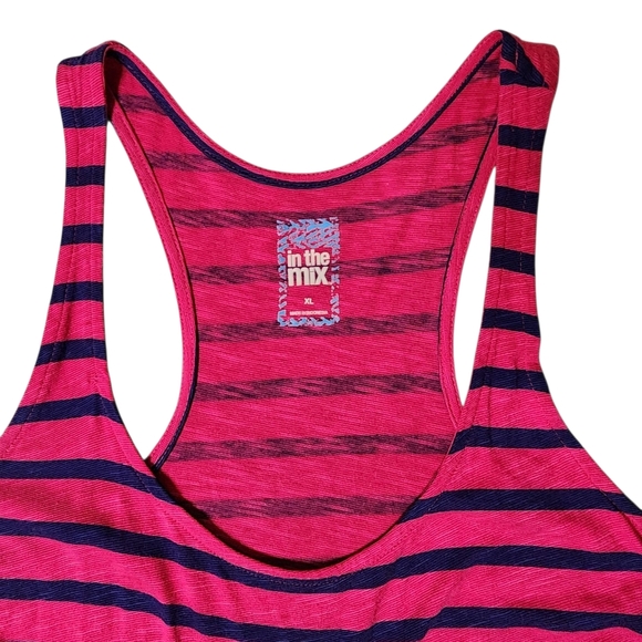 Pink and Purple Striped Maxi Dress - Picture 5 of 6